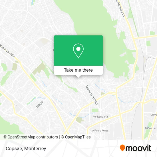 Copsae map
