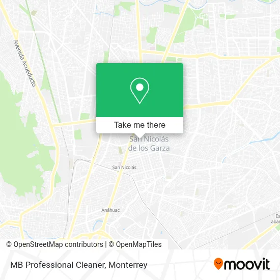 MB Professional Cleaner map