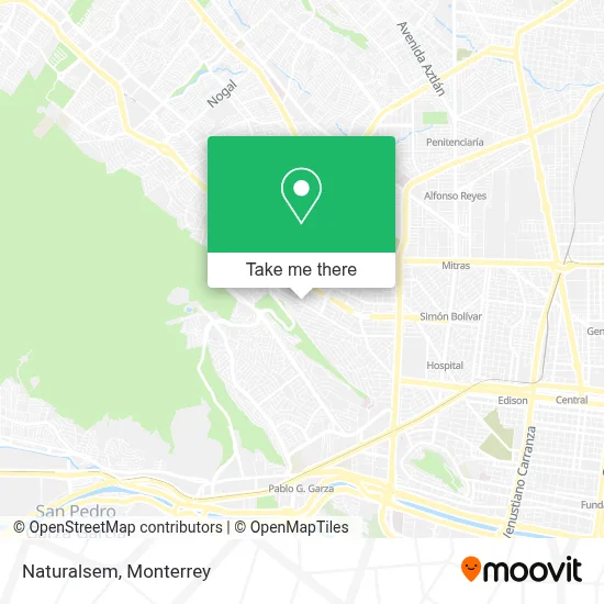 Naturalsem map