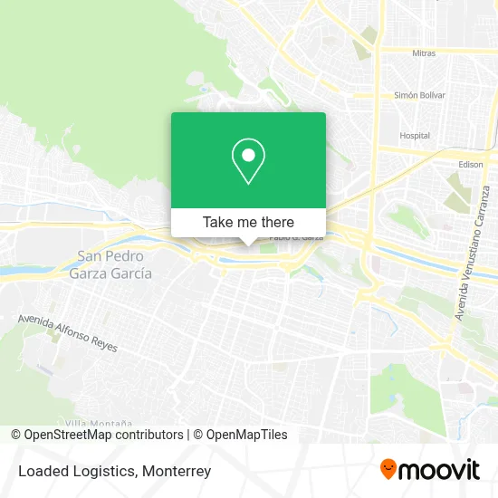 Loaded Logistics map