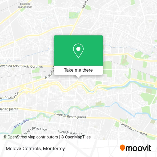 Melova Controls map