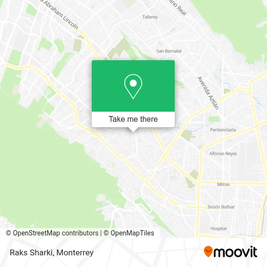 Raks Sharki map