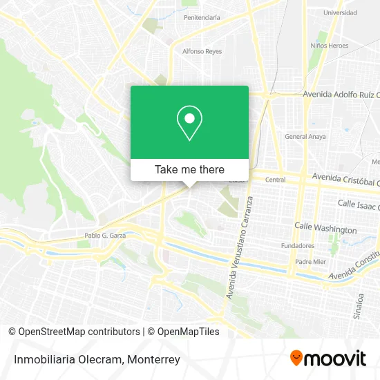 Inmobiliaria Olecram map