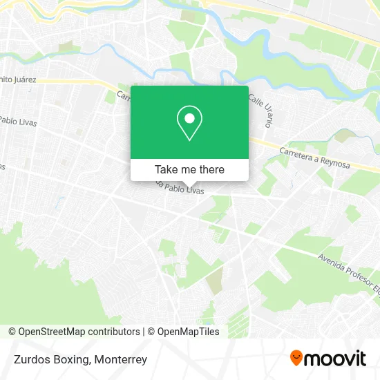 Zurdos Boxing map