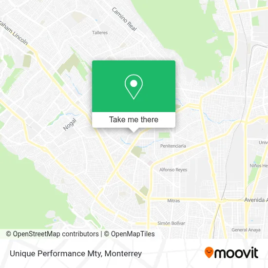 Unique Performance Mty map