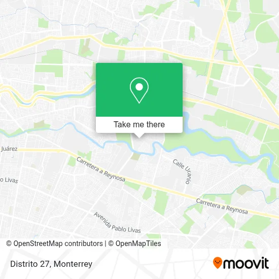 Distrito 27 map