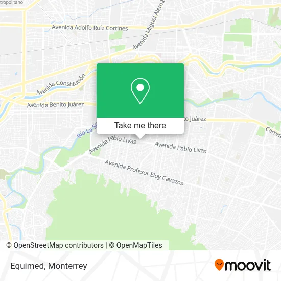 Equimed map