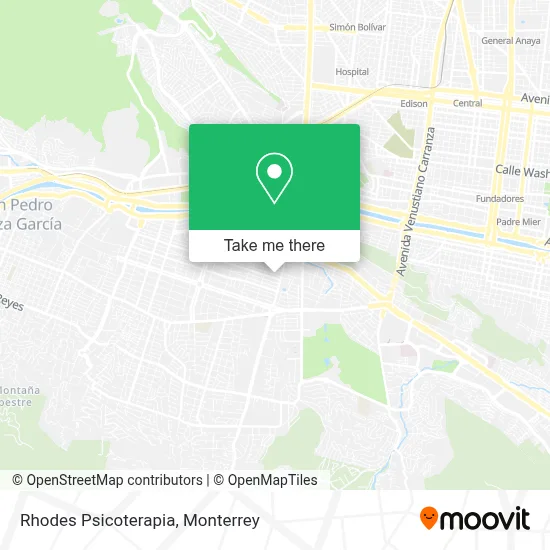 Rhodes Psicoterapia map