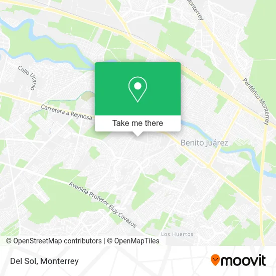 Del Sol map