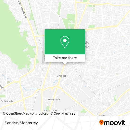 Sendex map