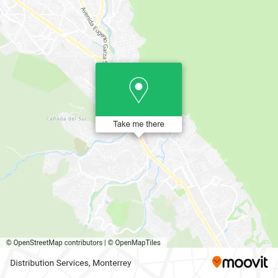 Distribution Services map