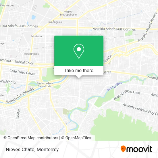 Nieves Chato map