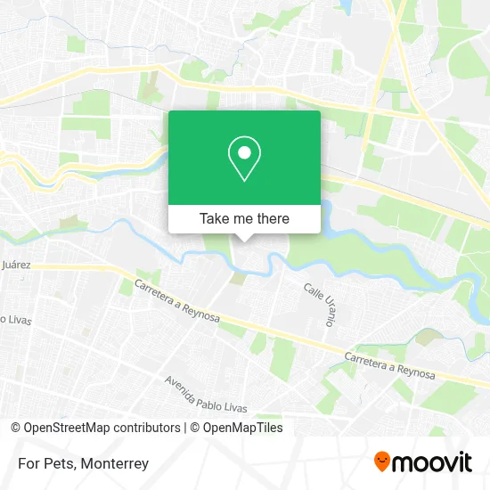 For Pets map