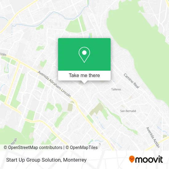 Start Up Group Solution map