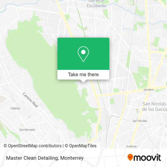 Master Clean Detailing map