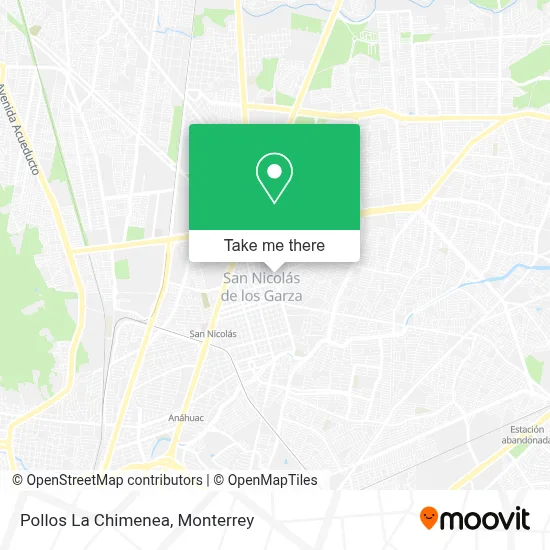 Pollos La Chimenea map