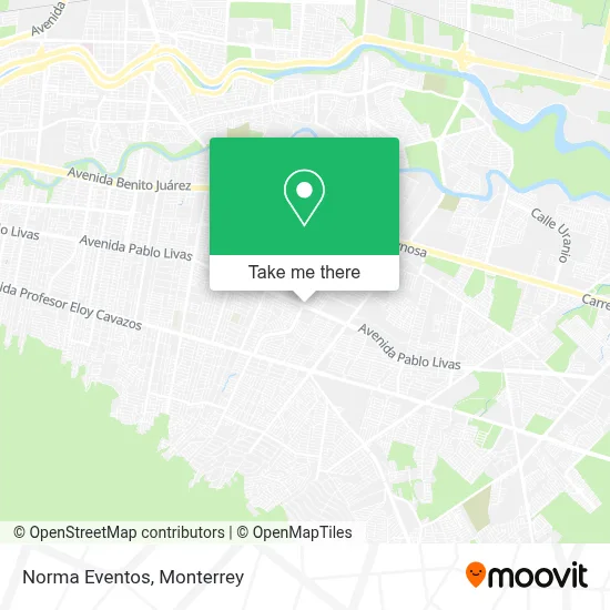 Norma Eventos map