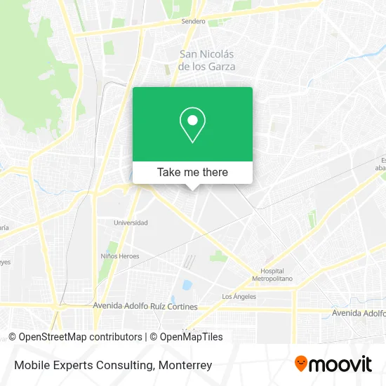 Mobile Experts Consulting map