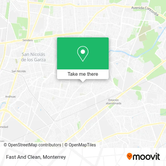Fast And Clean map