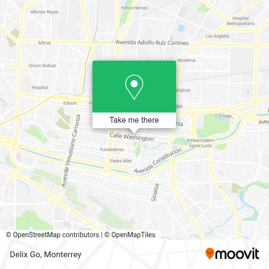 Delix Go map