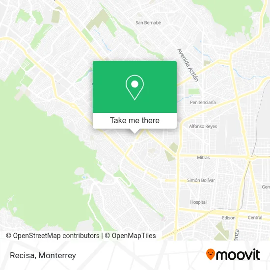 Recisa map