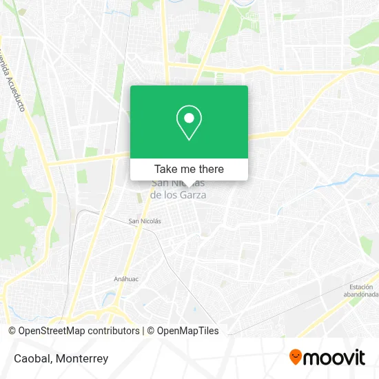 Caobal map