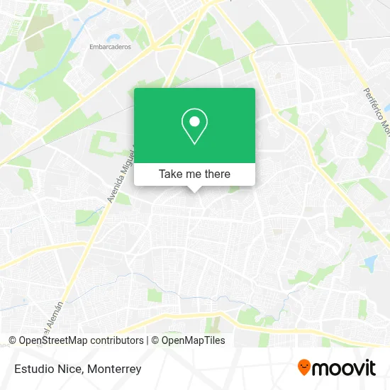 Estudio Nice map