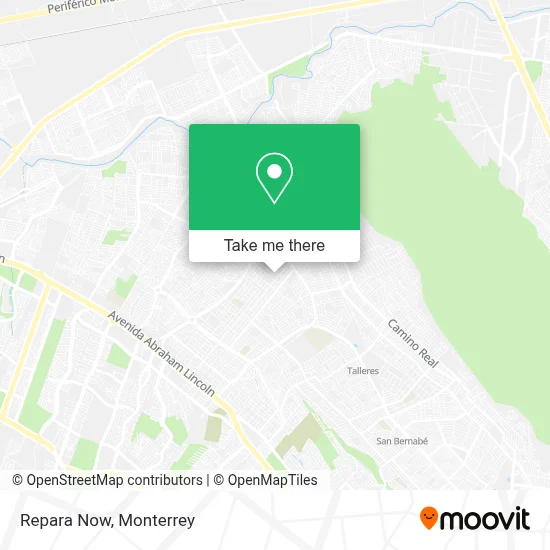 Repara Now map