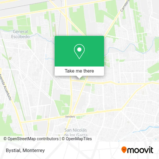 Bystial map