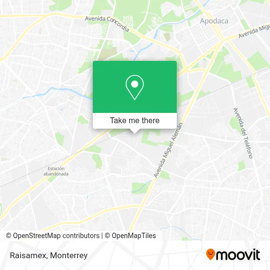 Raisamex map