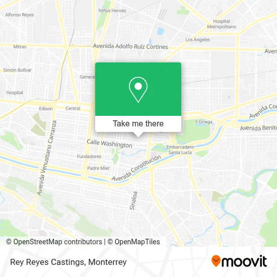 Rey Reyes Castings map