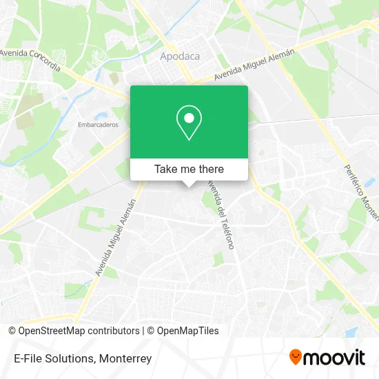 E-File Solutions map