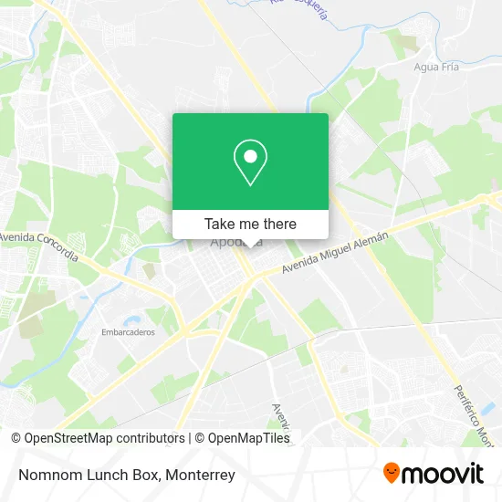Nomnom Lunch Box map
