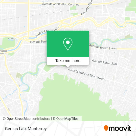 Genius Lab map