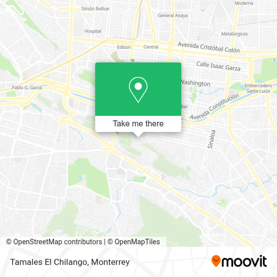 Tamales El Chilango map