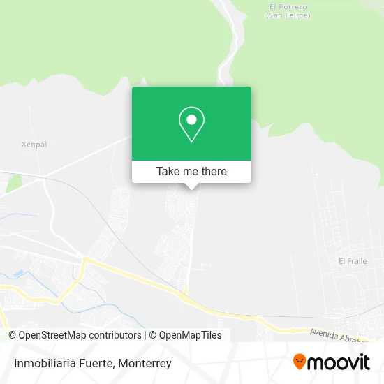 Inmobiliaria Fuerte map