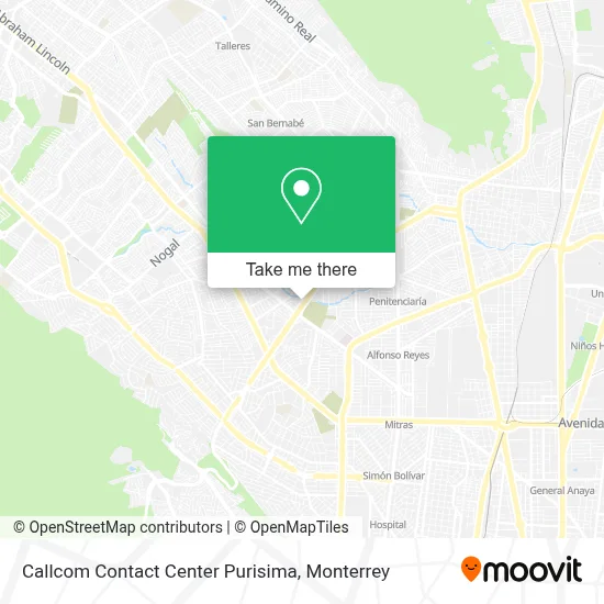 Callcom Contact Center Purisima map