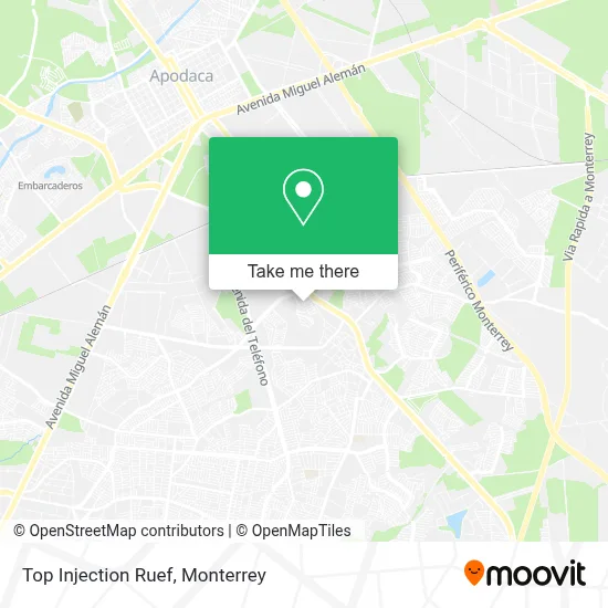 Top Injection Ruef map