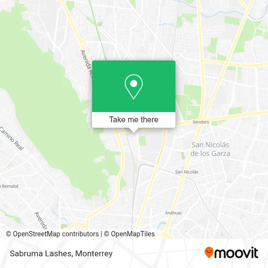Sabruma Lashes map