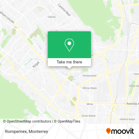 Rompemex map