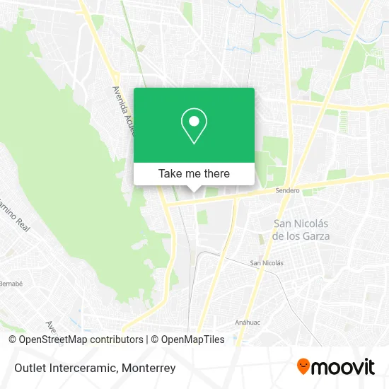 Outlet Interceramic map