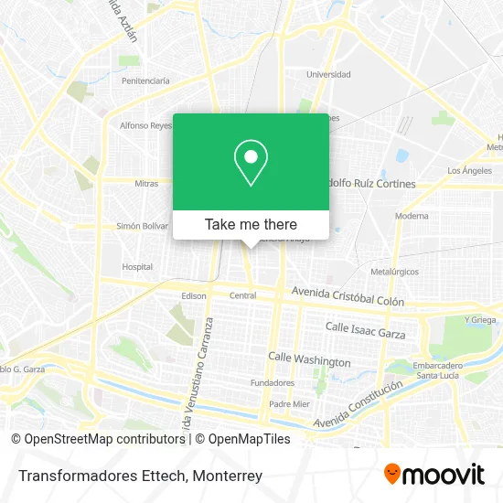 Transformadores Ettech map