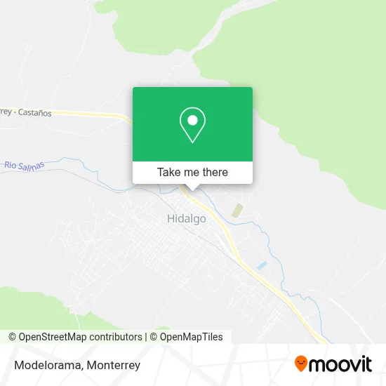 Modelorama map