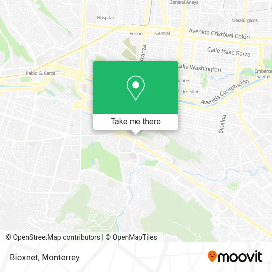 Bioxnet map