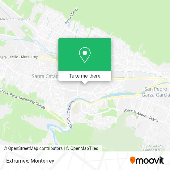 Extrumex map