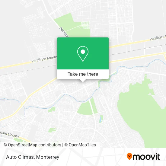 Auto Climas map