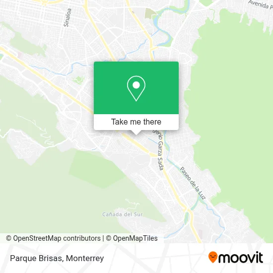 Parque Brisas map