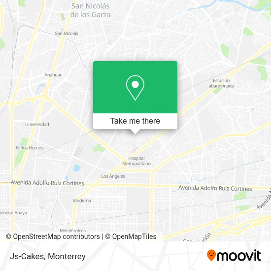 Js-Cakes map