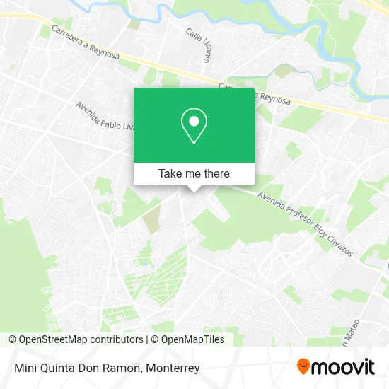 Mini Quinta Don Ramon map