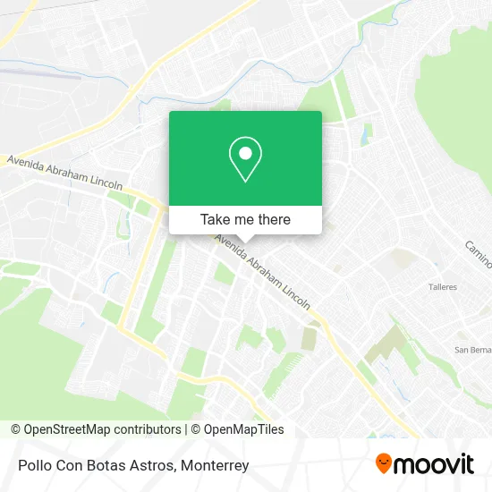 Pollo Con Botas Astros map